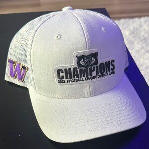 PAC 12 football championship hat 2023 Washington huskies last OG PAC 12 title